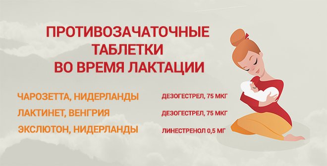 Які протизаплідні таблетки можна пити годуючим мамам